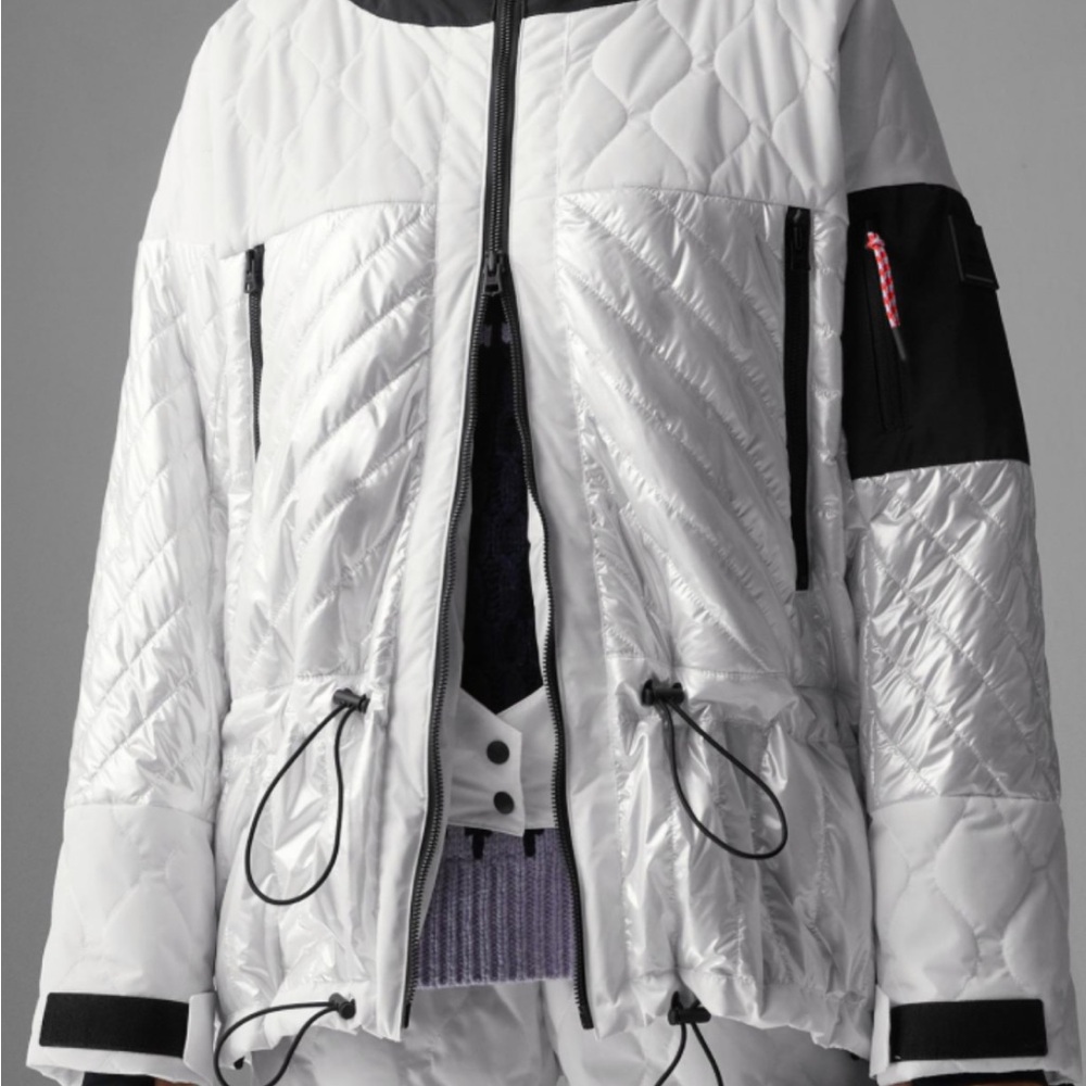 New w/tags Bogner Fire & Ice down jacket size M cinch waist